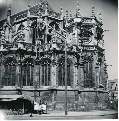 Caen 1960 eglise - 1960,
