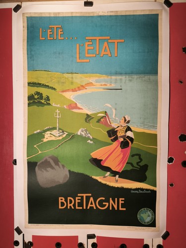 Affiche ancienne originale - affiche,
