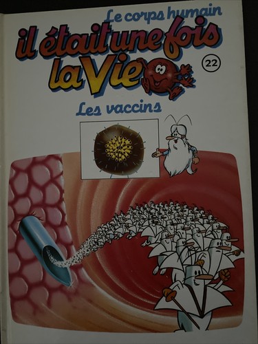 Livre etait une fois vie - livre,