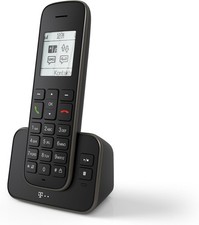 Télékom Sinus A 207 Noir Téléphone Sans Fil, Téléphone DECT Avec Répondeur