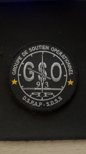 écusson police nationale gso - police,