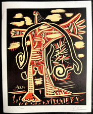 Pablo Picasso Lithographie COA