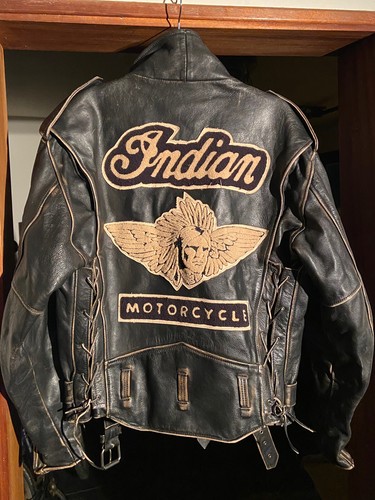 Vintage indian motorcycle - indian,