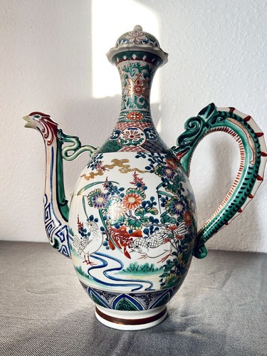 Théière porcelaine asiatique - porcelaine,