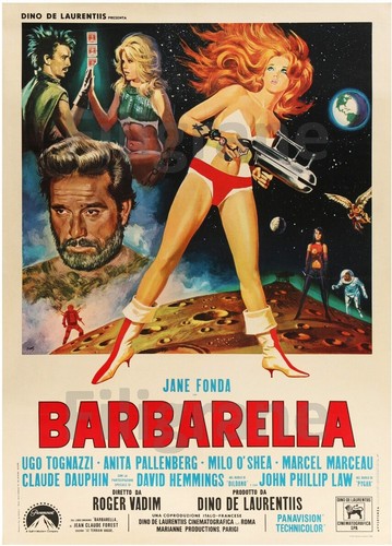 Barbarella film rfkc poster - film, hq