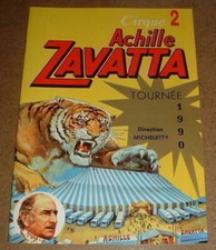 Programme cirque circus - programme, cirque/circus