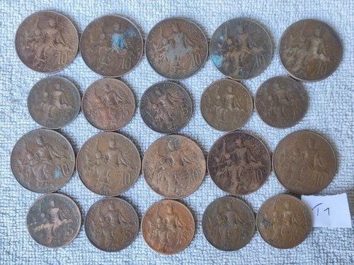 Lot pièces de monnaie - 20,