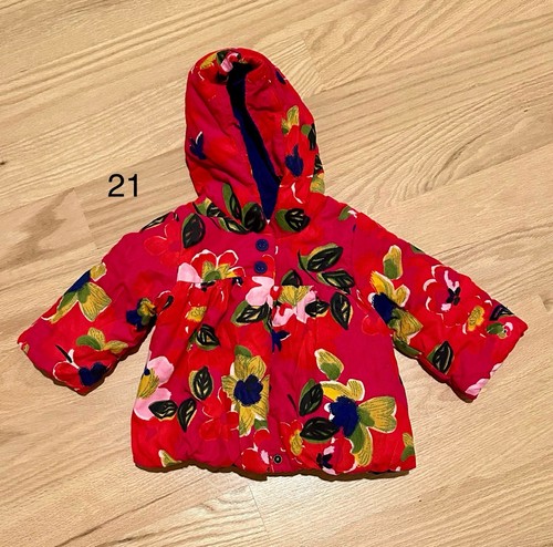 Catimini floral print corduroy