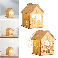 Maison de village de Noël