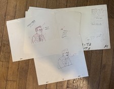 Tintin lot de dessins de