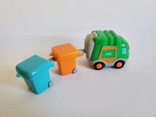 VTech Tut Tut Bolides Joël Camion Poubelle + 2 Bennes • HS • Bon État Esthétique