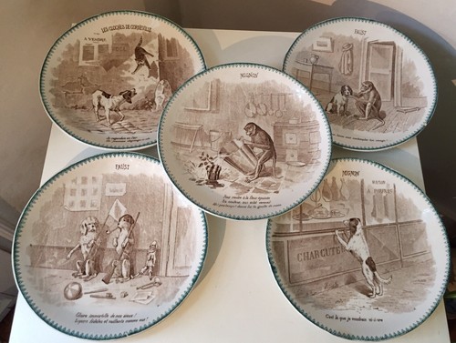 Ensemble assiette parlante - assiette,