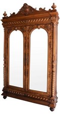 Armoire noyer style