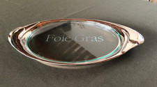 Plat à foie gras en métal