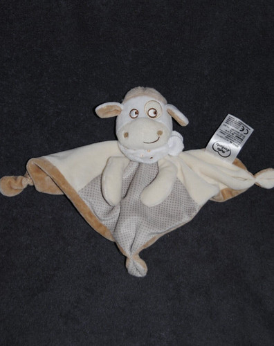 Doudou plat mouton beige - 🍀doudou,