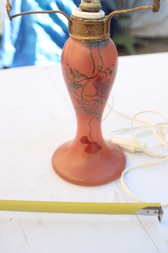 Pied lampe pate verre - pied, de