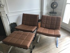 Paire fauteuils modèle - de,