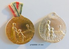 2 Médailles Collecte de Fonds
