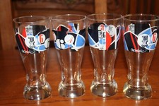 NEUF / 4 VERRES A BIERE 1664 KRONENBOURG DESIGN signé Christian LACROIX