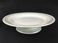 Coupe ancienne fruits porcelaine opaque de Gien Lauriers 