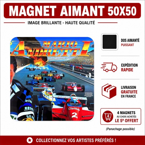 Magnet mario andret - andret, gottlieb