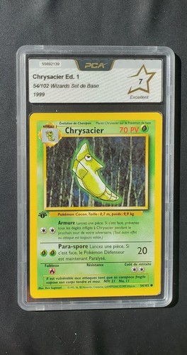 Carte pokémon chrysacier - carte,