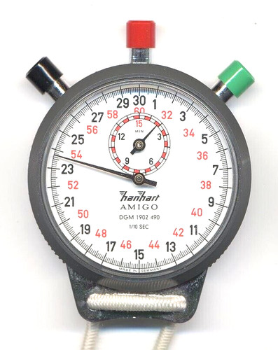 Hanhart 750 chronograph german - 750,