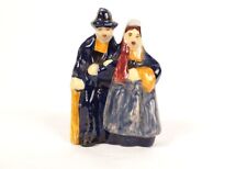 2 personnages bretons couple noce faïence Quimper Henriot Sévellec XXème
