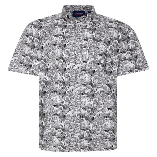 Espionage monochrome chemise - monochrome,