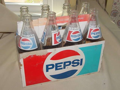 Pepsi cola 9 oz half - 8,