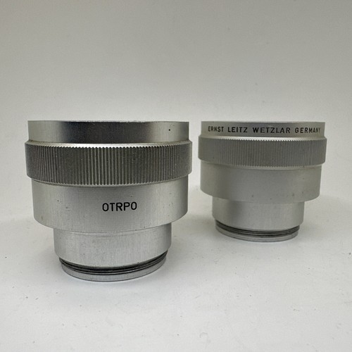 Lot leitz leica - wetzlar, chrome