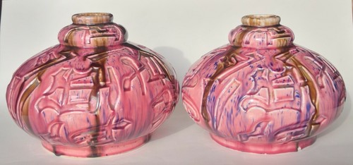 Authentique paire vases - de,