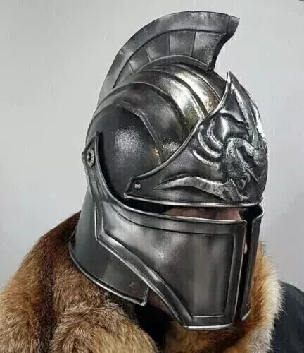 Casque 18ga larp chevalier - casque,