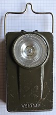 lampe ancienne armée VELAMP(fabriqué en ITALIE).11x6,50 cm