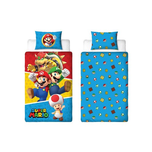 Super mario single - mario, duvet