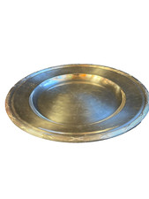 Grand plat de service rond –