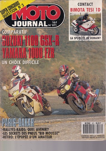 Moto journal 971 suz - n°971, 1100