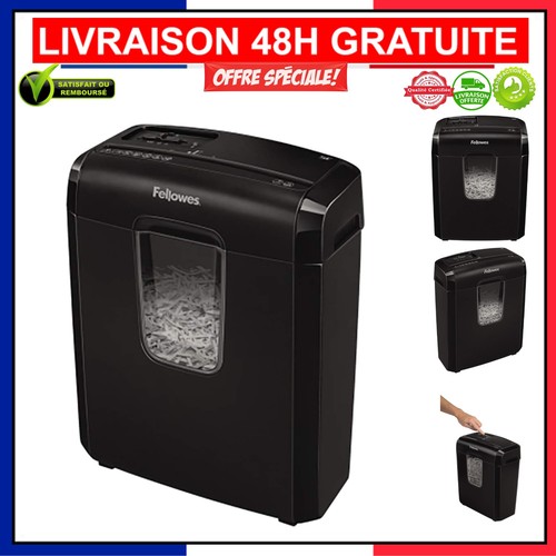 Destructeur fellowes 6 - destructeur, 6c: