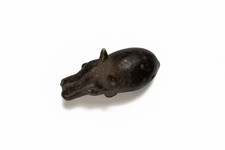 Hippopotame bronze Dogon –