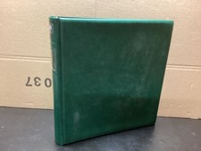 Lindner Reliure à Anneaux (18 Anneaux) 1 Fois Utilisé Vide Vertes