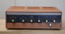 Amplificateur stéréo prémain HEATHKIT AA-100 tube 120 V marron fonctionnel co...