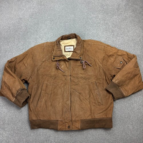 Blouson volant cuir - en,