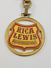 PORTE-CLES - RICA LEWIS - BLUE JEAN - Métal ÉMAILLÉ Mode VINTAGE - AUGIS 1960s