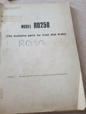Parts List  YAMAHA RD 250 ET RD 350