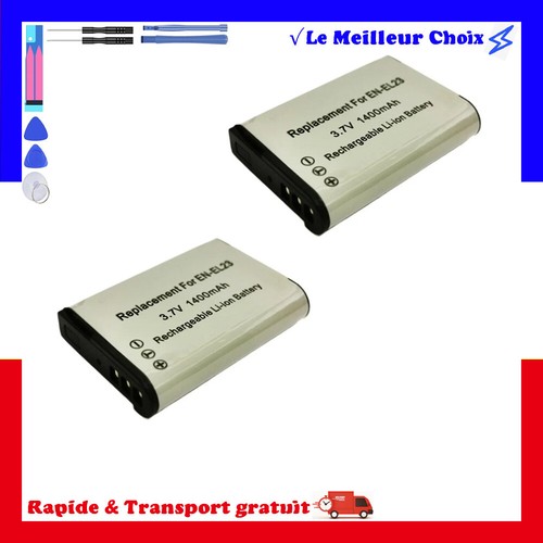 Batterie pour nikon - 2x,