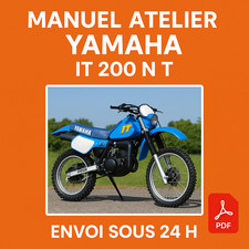 Manuel Atelier Yamaha IT 200 N