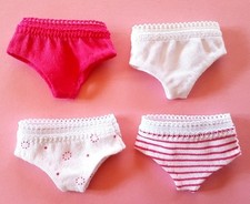 Barbie Tressy Lot petites culottes, slips pour poupée mannequin fait-main