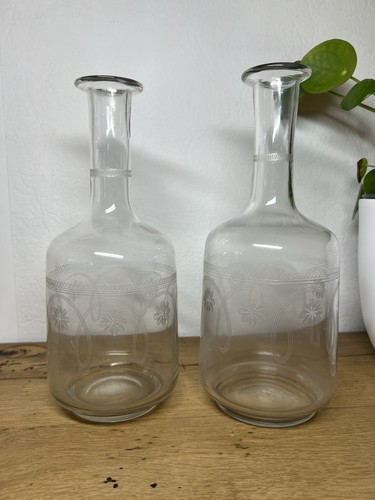 Paire lot carafes baccarat - paire, 2