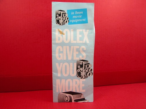 Vintage bolex 8mm movie camera - bolex,