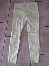 Pantalon jaune clair Zara taille 38